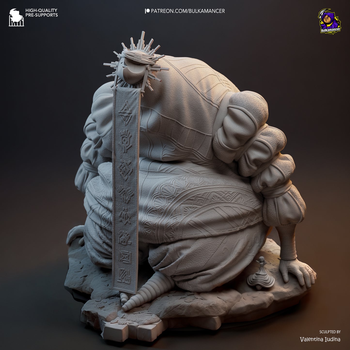 Mon Ami | Resin Garage Kit Figure Game Fan Art | Bulkamancer Sculpts