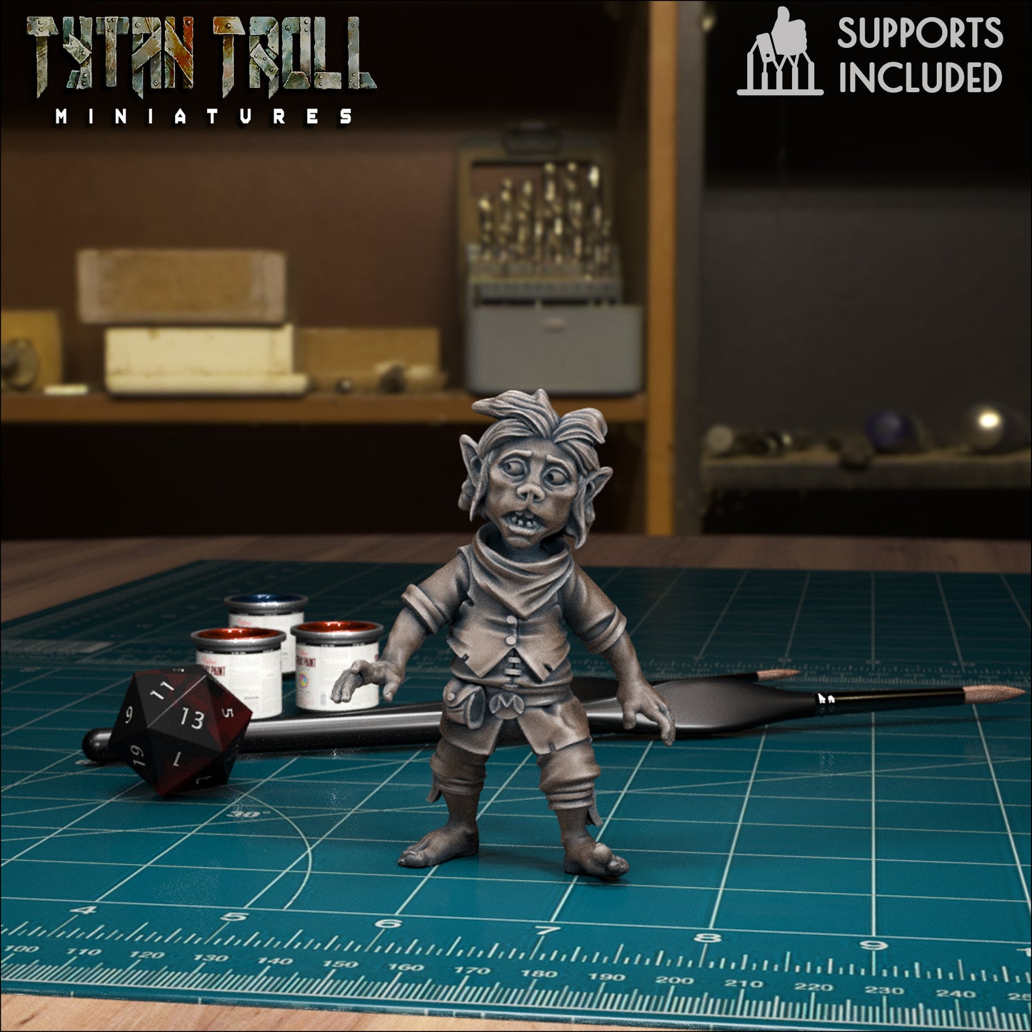 CoS Mongrelfolk, Human Animal Hybrids | D&D TTRPG Mini | TytanTroll Miniatures