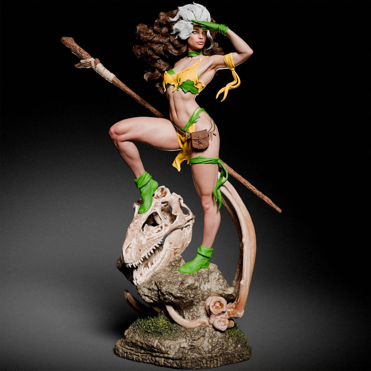 1:12 Savage Land Survivor | 3D Printed Resin Garage Kit Figure | CA 3D Studios