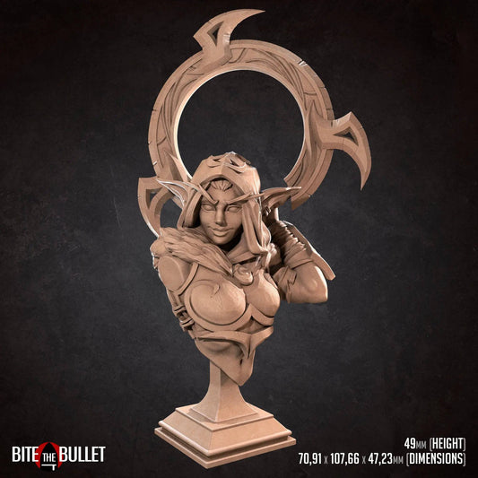 Moon Night Elf Eve | Art Bust | Bite the Bullet