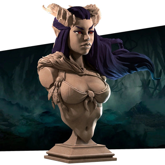 Tiefling Lysera | Art Bust | Bite the Bullet