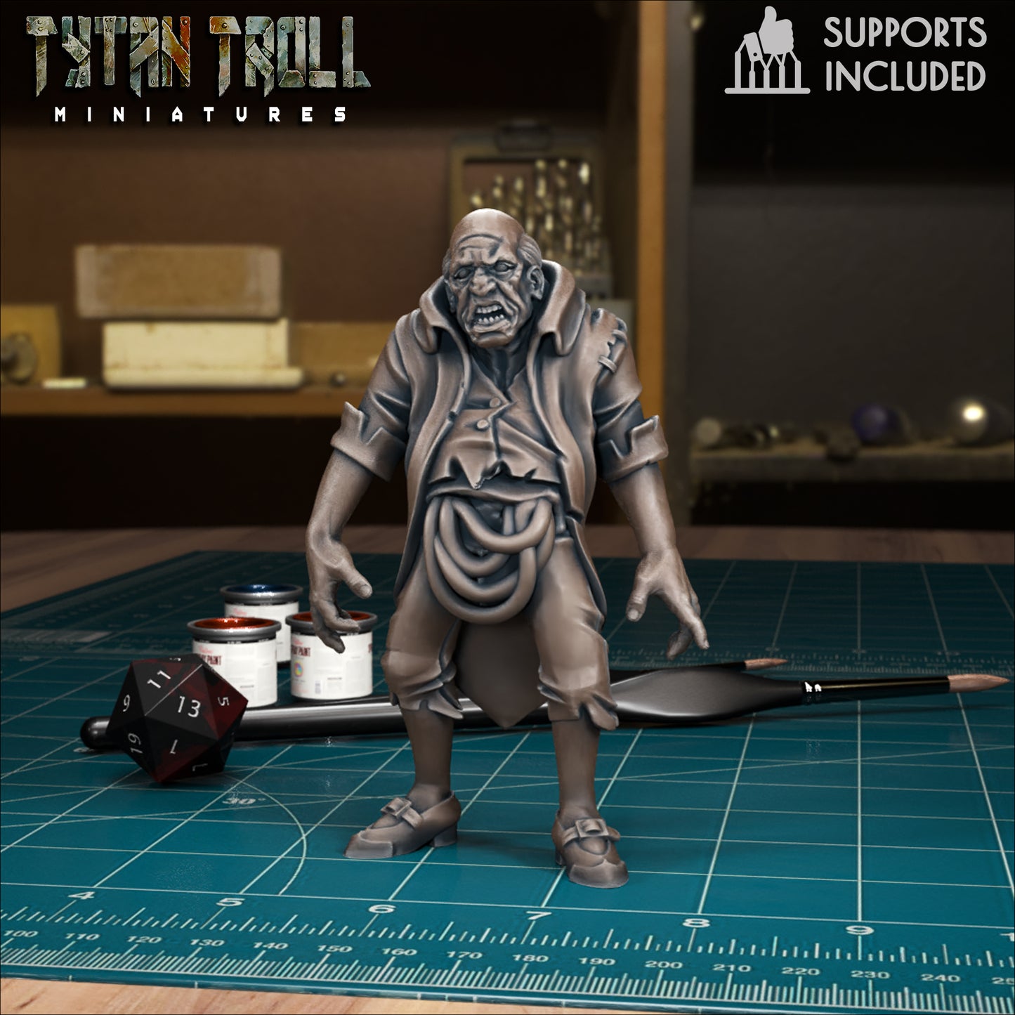 CoS Ulrich | D&D TTRPG Mini | TytanTroll Miniatures