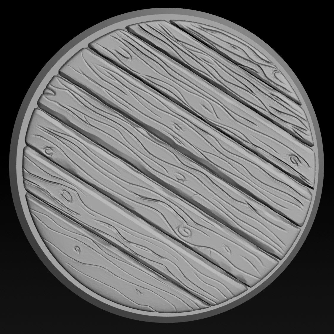 Wicked Hills Asylum Special Bases | TTRPG Miniature Sculpted Base | Great Grimoire