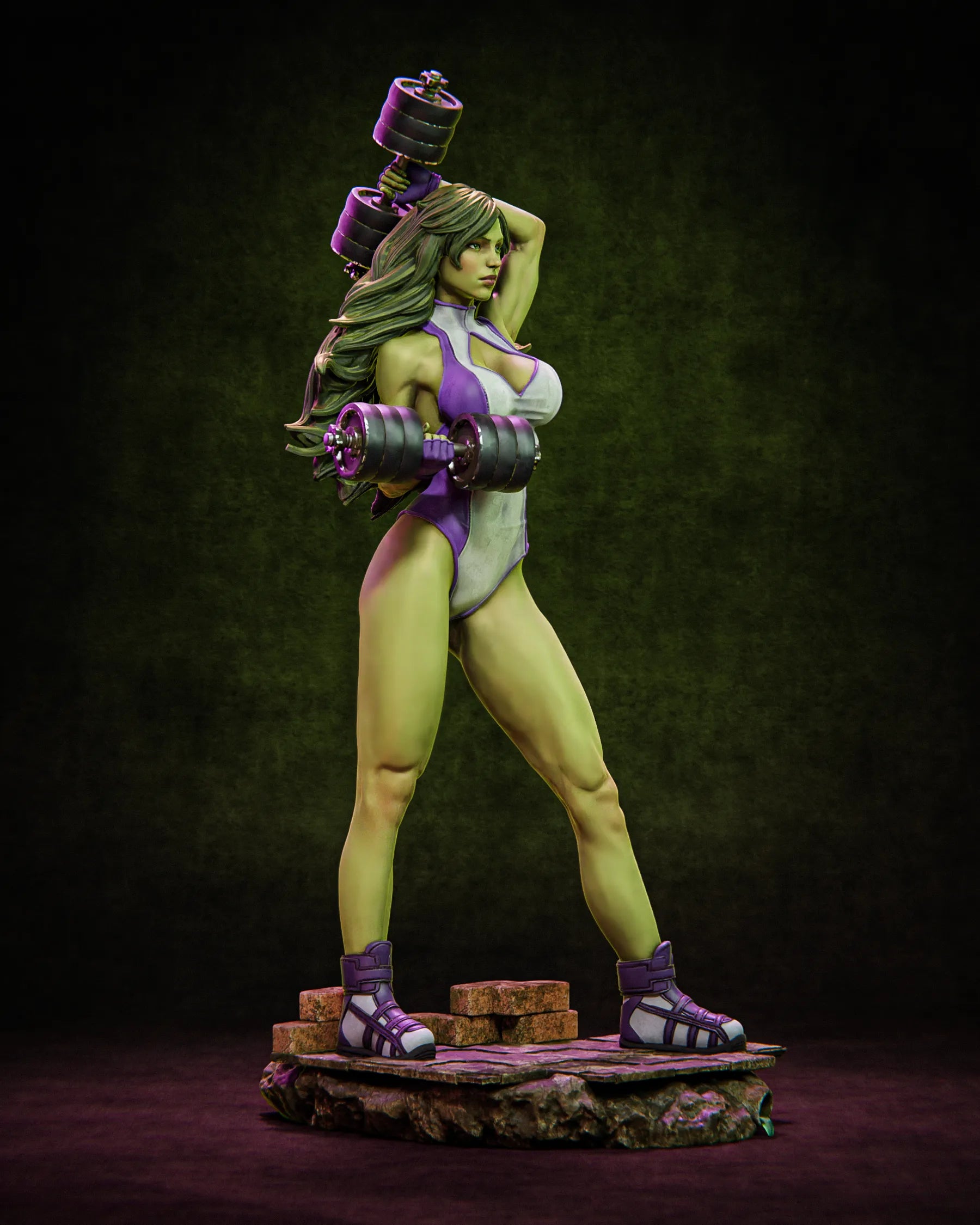 1:12 Gamma Powerhouse | 3D Printed Resin Garage Kit Figure | CA 3D Studios