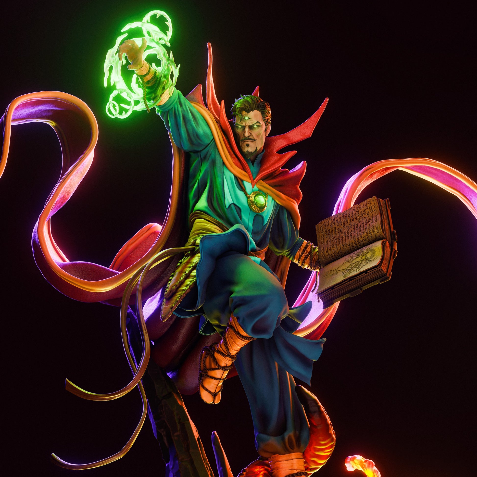 1:12 Master Sorcerer | 3D Printed Resin Garage Kit Figure | CA 3D Studios