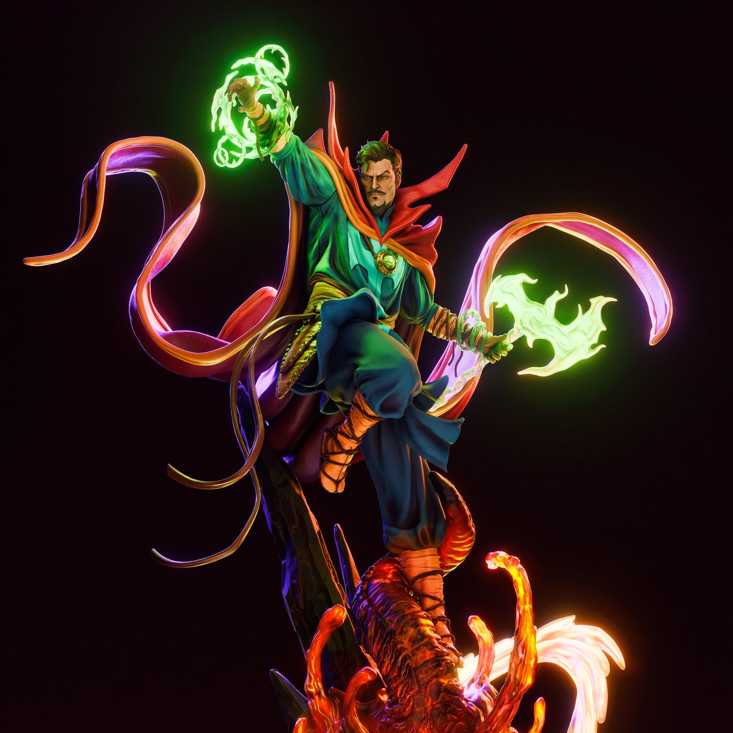 1:12 Master Sorcerer | 3D Printed Resin Garage Kit Figure | CA 3D Studios
