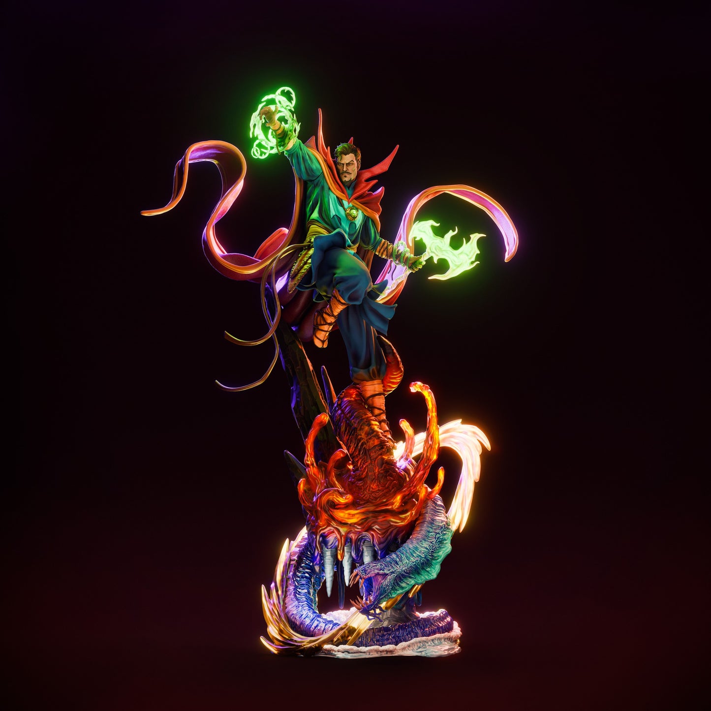 1:12 Master Sorcerer | 3D Printed Resin Garage Kit Figure | CA 3D Studios