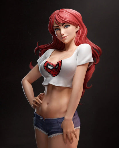 1:12 The Girl Next Door | 3D Printed Resin Garage Kit Figure | CA 3D Studios