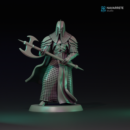 Tattles Told 3D Corrupted tabletop gaming miniature of Navarrete Studio, featuring detailed character sculpt and dynamic pose.
