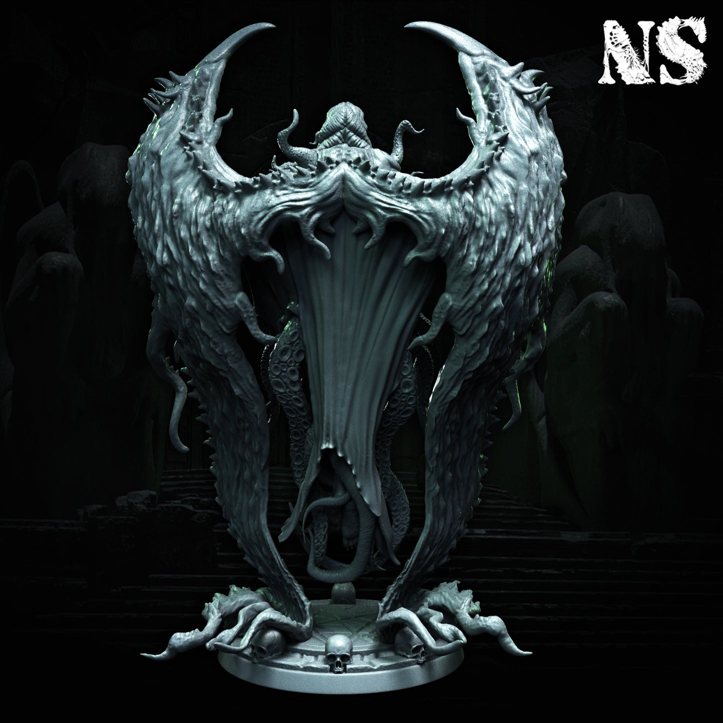 Cult of Cthulhu The Prophet 75mm | Cultist, Lovecraft, Elder God | D&D Cosmic Horror Fantasy | NS Miniatures