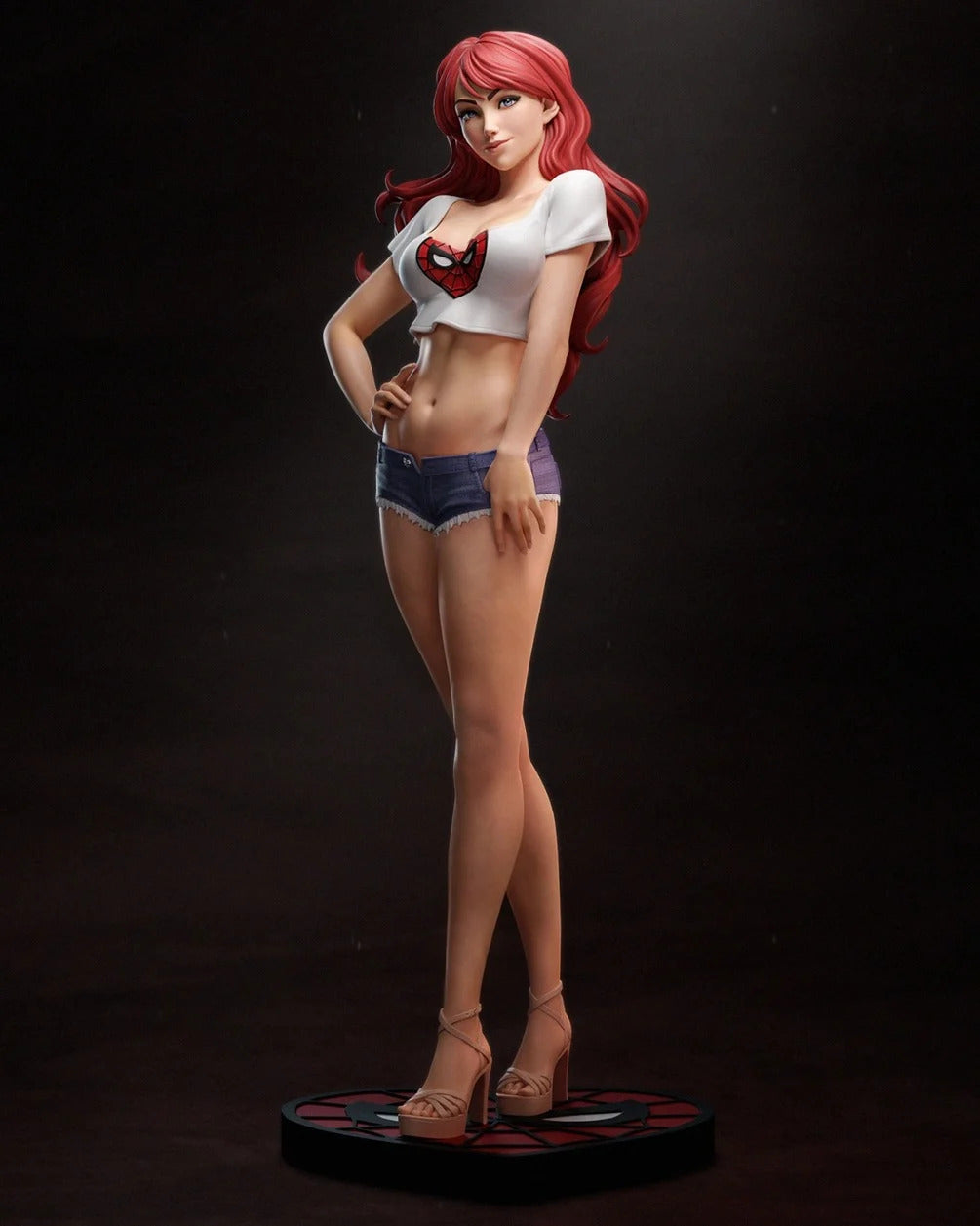 1:12 The Girl Next Door | 3D Printed Resin Garage Kit Figure | CA 3D Studios