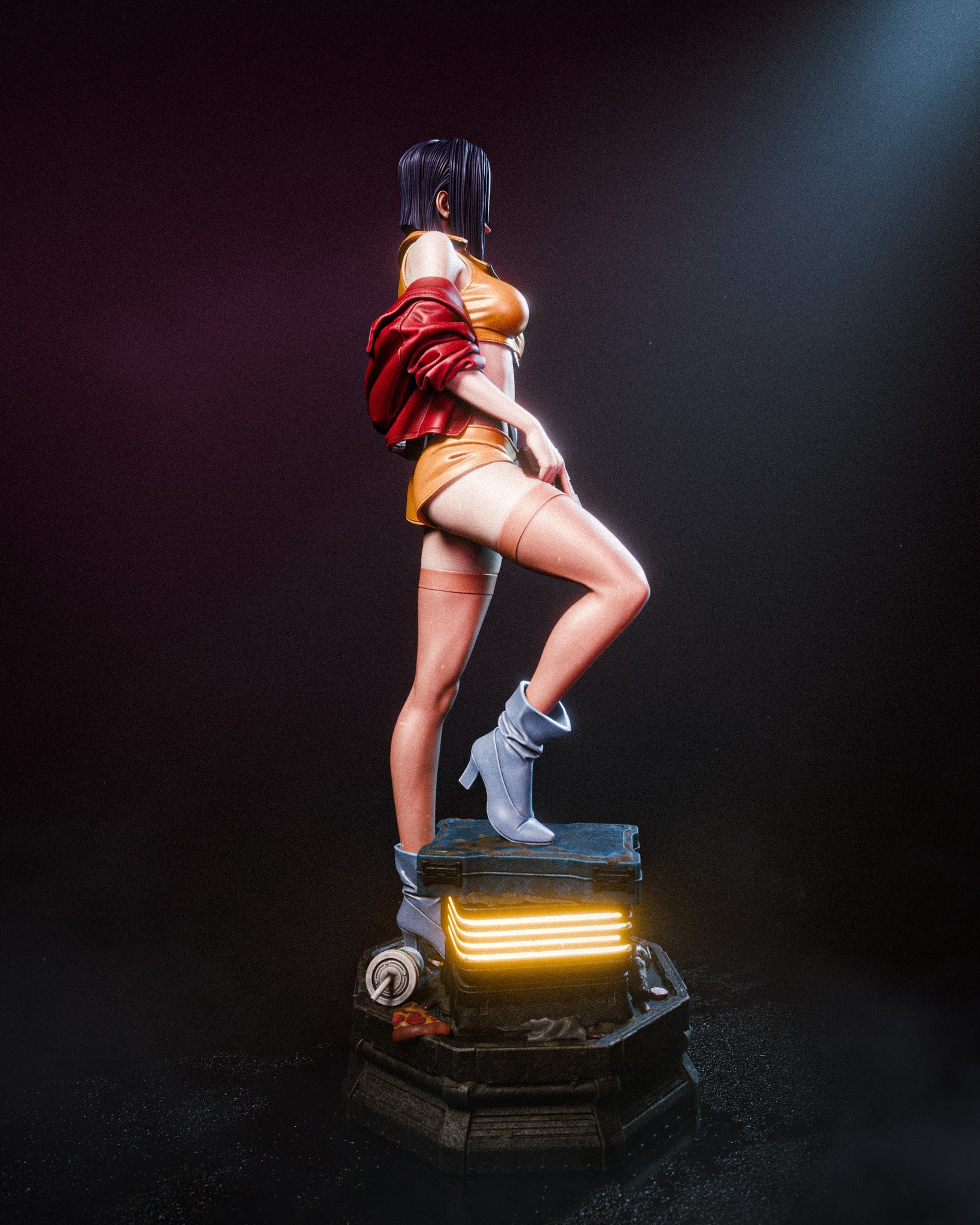 1:12 Glamorous Space Rogue | 3D Printed Resin Garage Kit Figure | CA 3D Studios