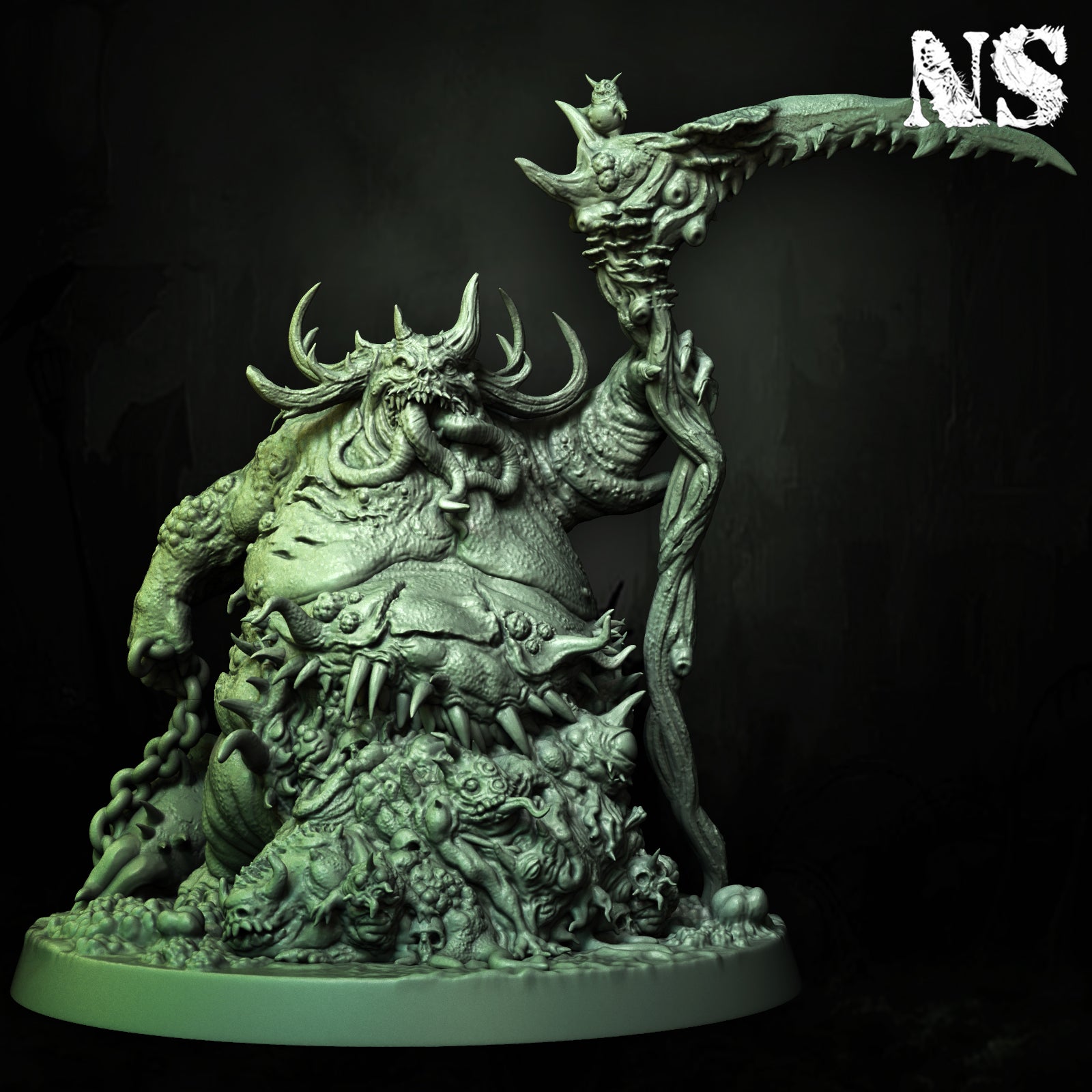 Great Plague Demon | Lovecraft, Elder God | D&D Cosmic Horror Fantasy | NS Miniatures