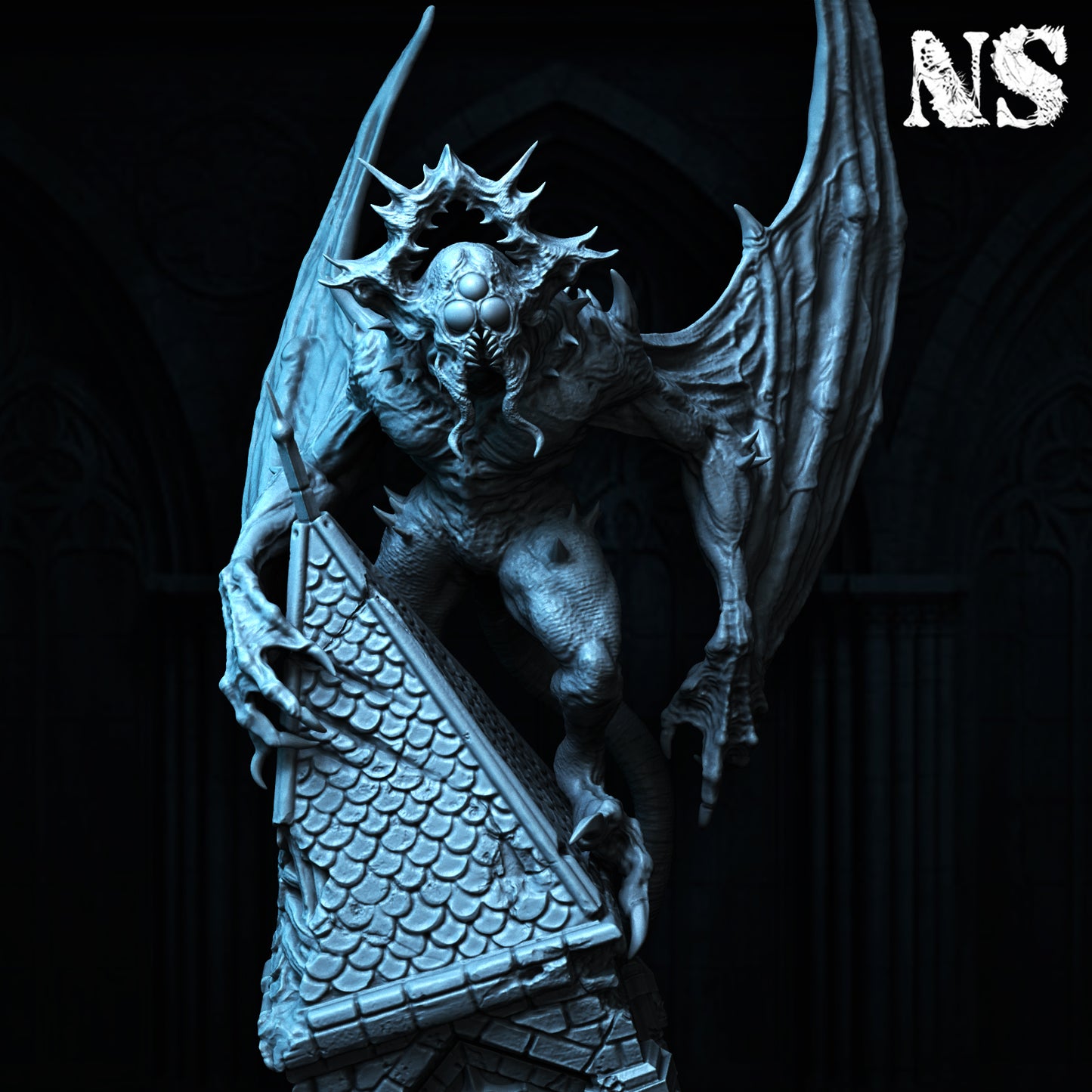 Cult of Nyarlathotep Collection 2 | Haunter, Trapezohedron, Mi-Go, Lovecraft, Elder God | D&D Cosmic Horror Fantasy | NS Miniatures