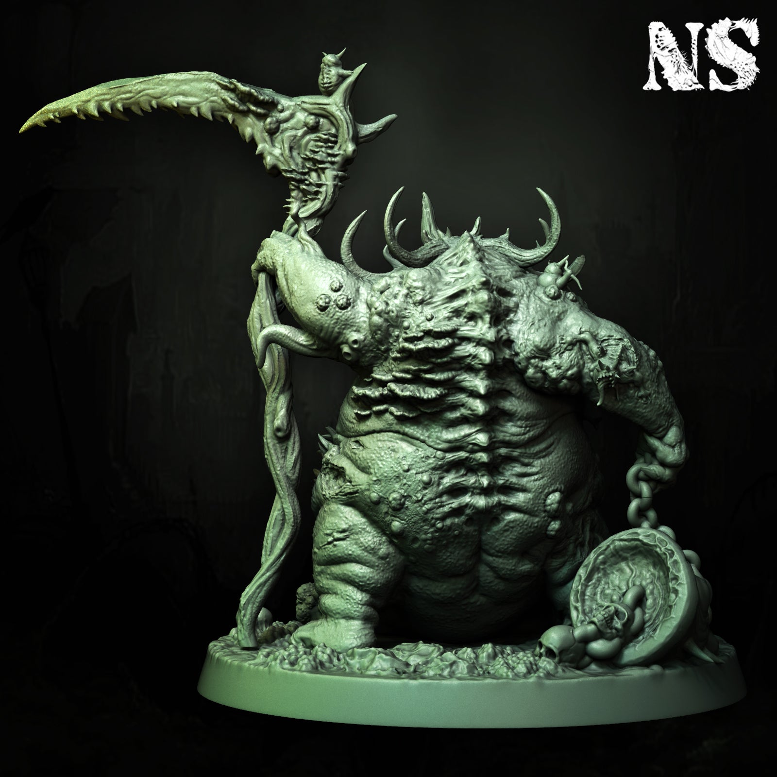 Great Plague Demon | Lovecraft, Elder God | D&D Cosmic Horror Fantasy | NS Miniatures