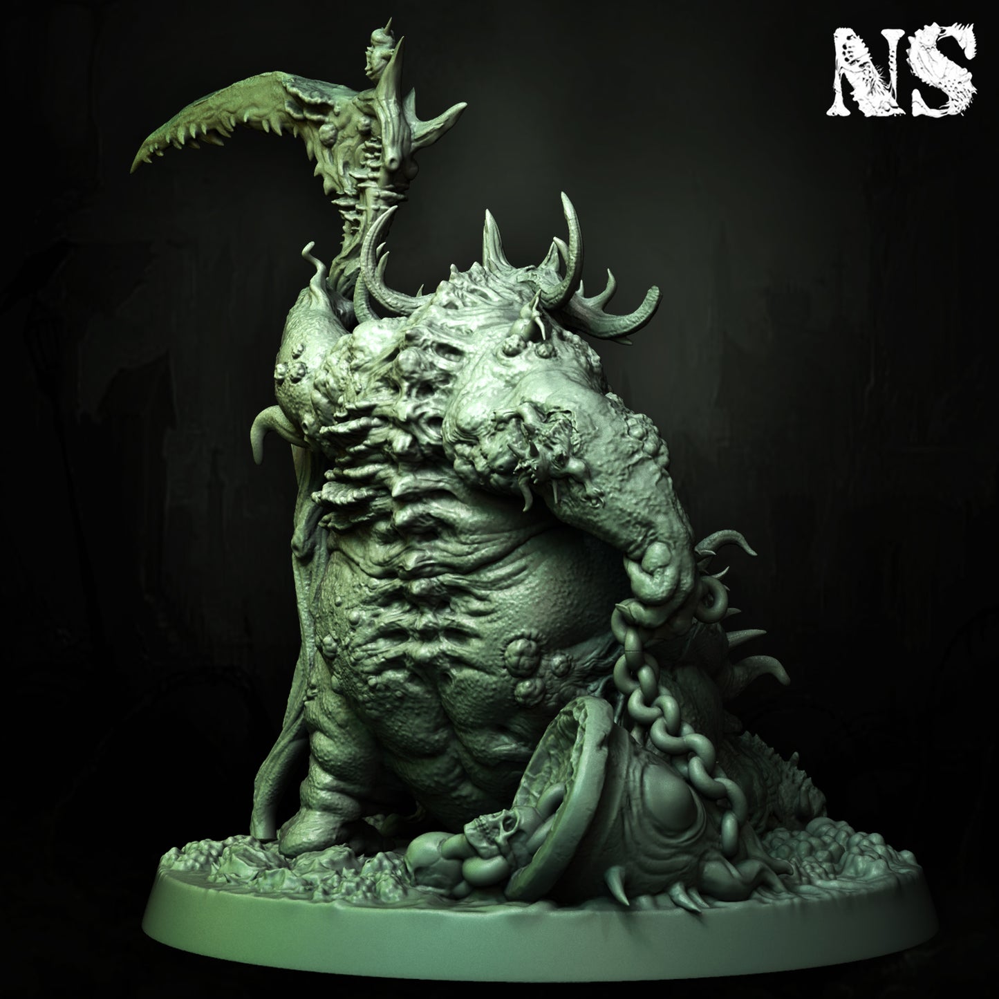 Great Plague Demon | Lovecraft, Elder God | D&D Cosmic Horror Fantasy | NS Miniatures