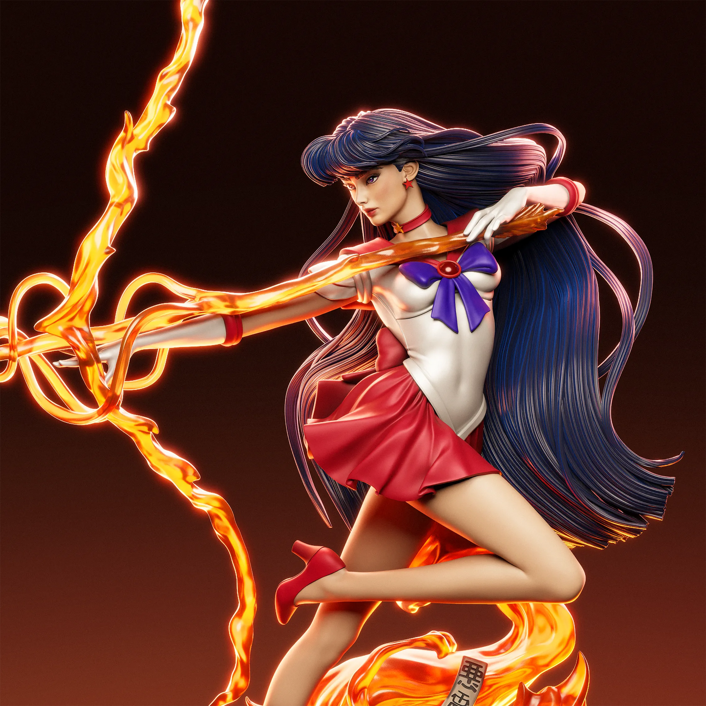 1:12 Fire Sailor | 3D Printed Resin Garage Kit Figure | CA 3D Studios