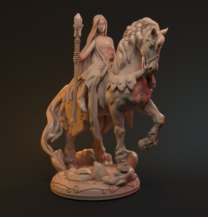 Vivian, Fairy Lady of the Lake | Pin Up Display Statue | Hardwitch Games