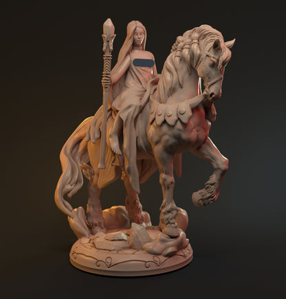 Vivian, Fairy Lady of the Lake | Pin Up Display Statue | Hardwitch Games