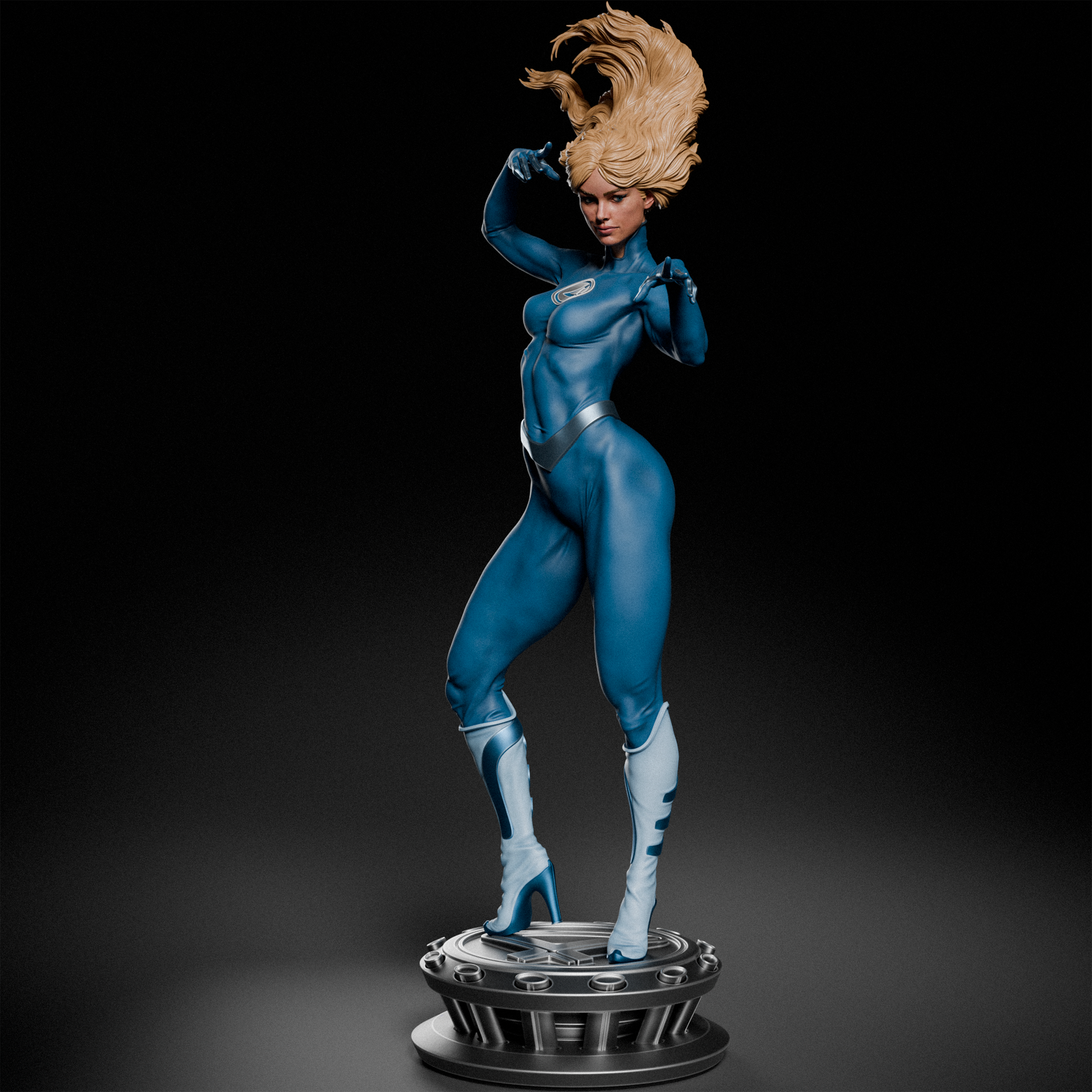 1:12 Vanishing Point | 3D Printed Resin Garage Kit Figure | CA 3D Studios