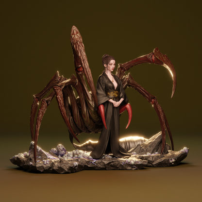 1:12 Queen Spider | 3D Printed Resin Garage Kit Figure | CA 3D Studios