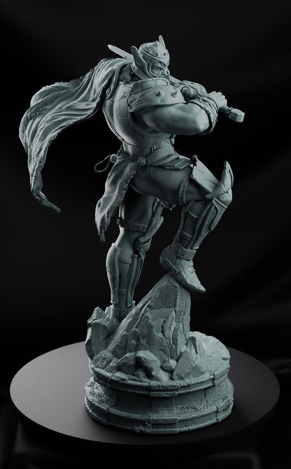 1:12 Lightning-Wielding Ruler | 3D Printed Resin Garage Kit Figure | CA 3D Studios