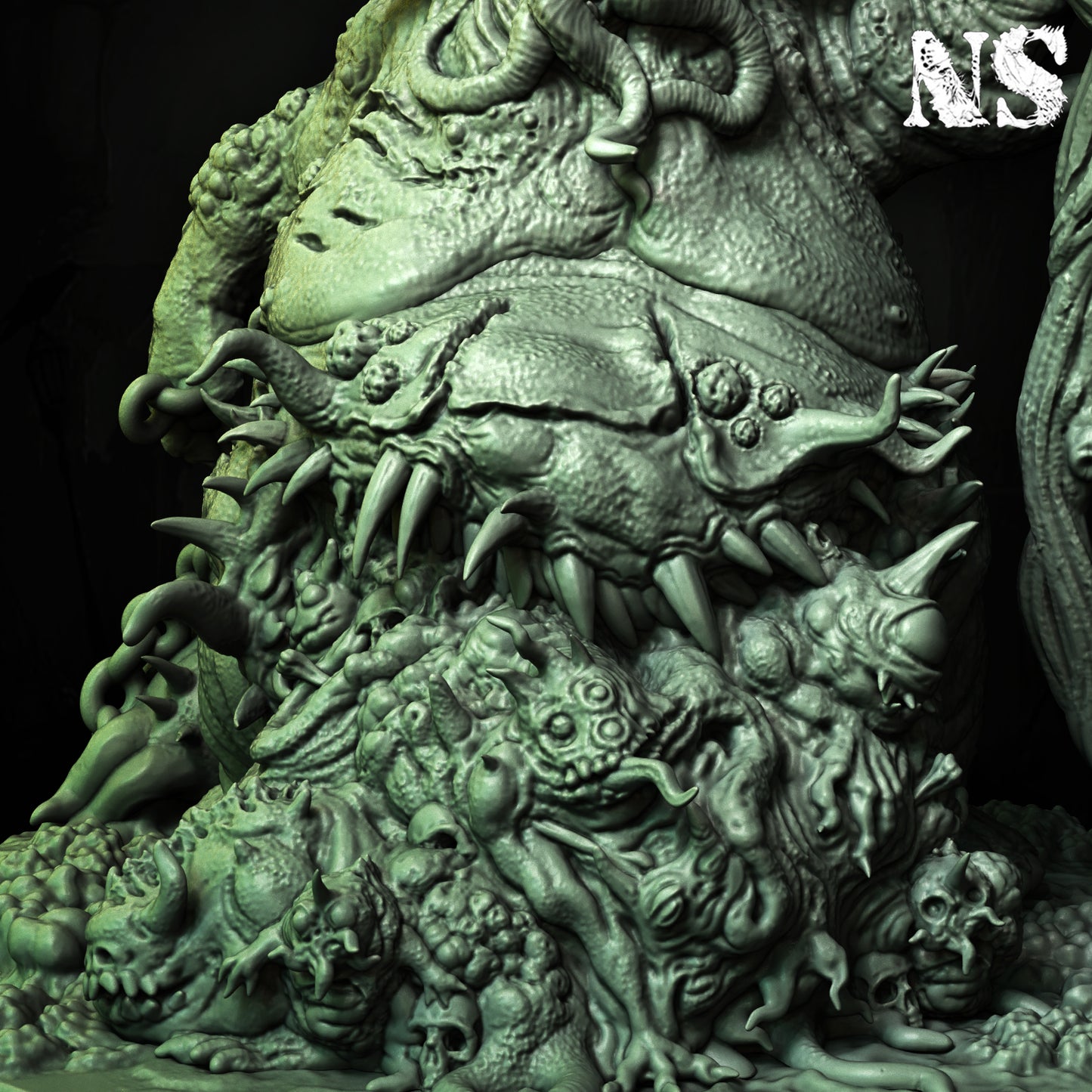 Great Plague Demon | Lovecraft, Elder God | D&D Cosmic Horror Fantasy | NS Miniatures