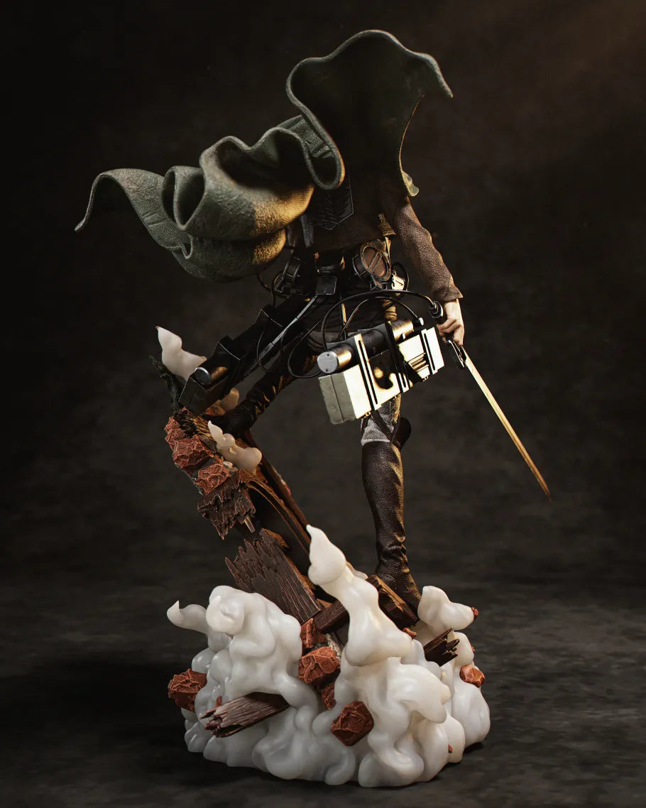 1:12 Elite Dual Blade Titan Slayer | 3D Printed Resin Garage Kit Figure | CA 3D Studios