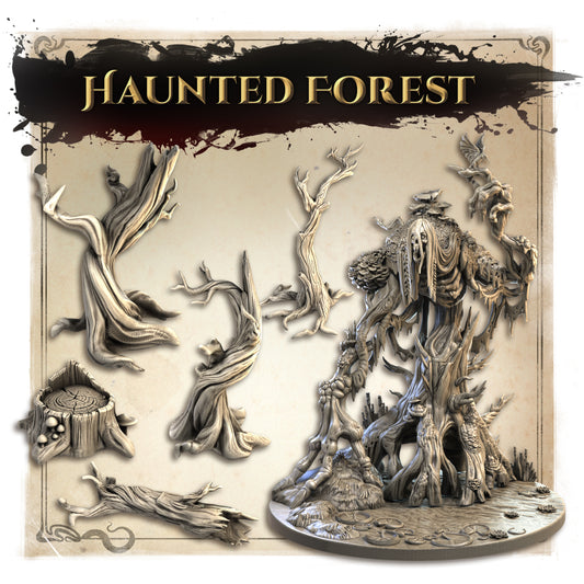 Twisted Renfrey, Wood Spirit, Haunted Forest | Wicked Hills Asylum | D&D TTRPG Miniature | Great Grimoire