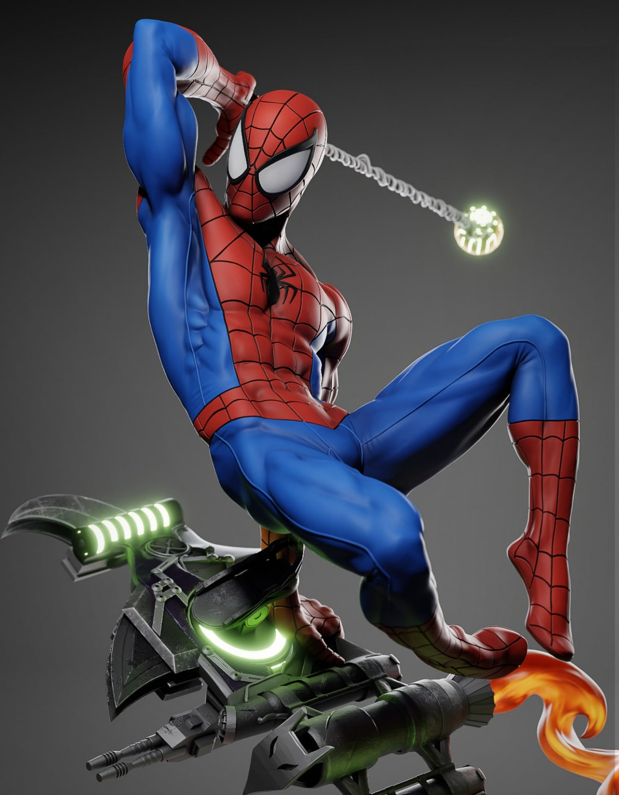 1:12 Friendly Neighborhood Hero | 3D Printed Resin Garage Kit Figure | CA 3D Studios