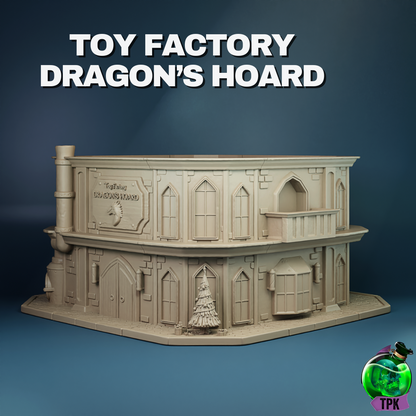 Toy Factory Terrain | Tabletop Gaming Mini | TPKLab - Tattles Told 3D