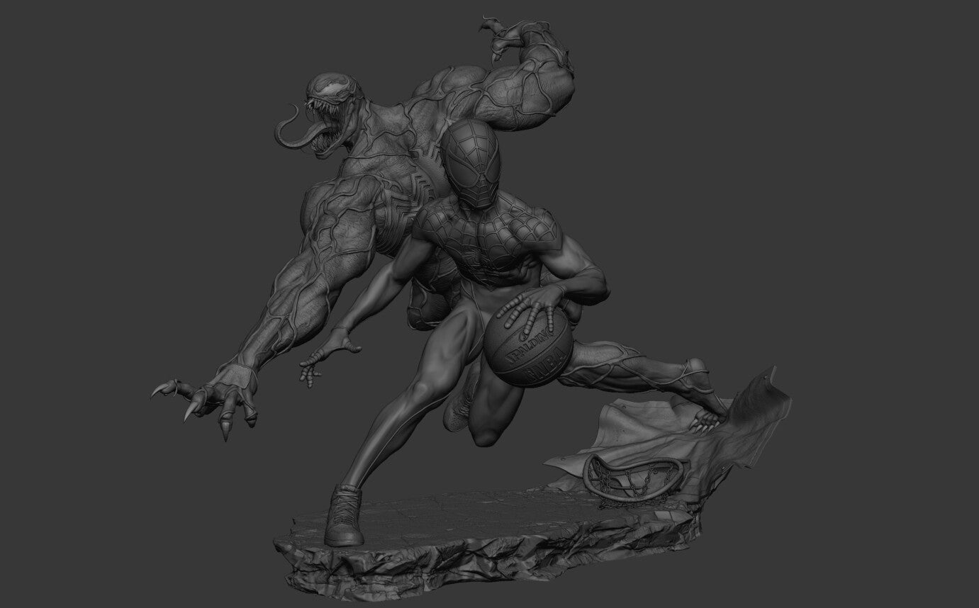 1:12 Super Powered 1v1 | 3D Printed Resin Garage Kit Figure | CA 3D Studios