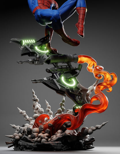 1:12 Friendly Neighborhood Hero | 3D Printed Resin Garage Kit Figure | CA 3D Studios