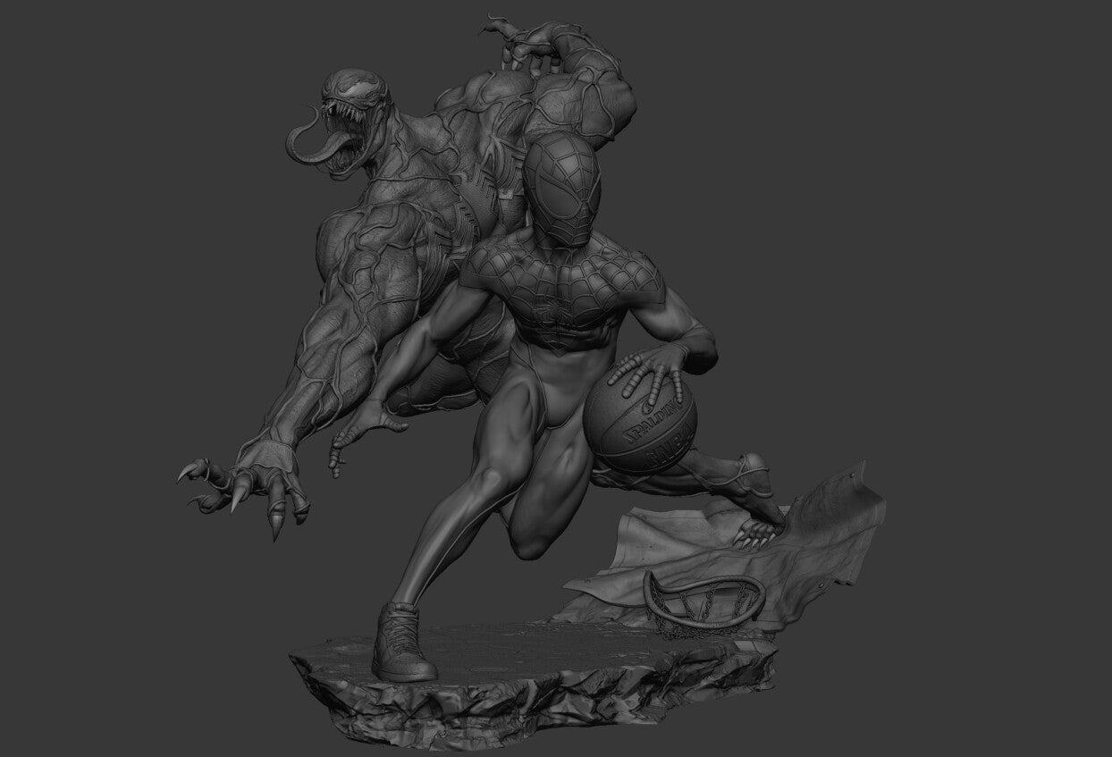 1:12 Super Powered 1v1 | 3D Printed Resin Garage Kit Figure | CA 3D Studios