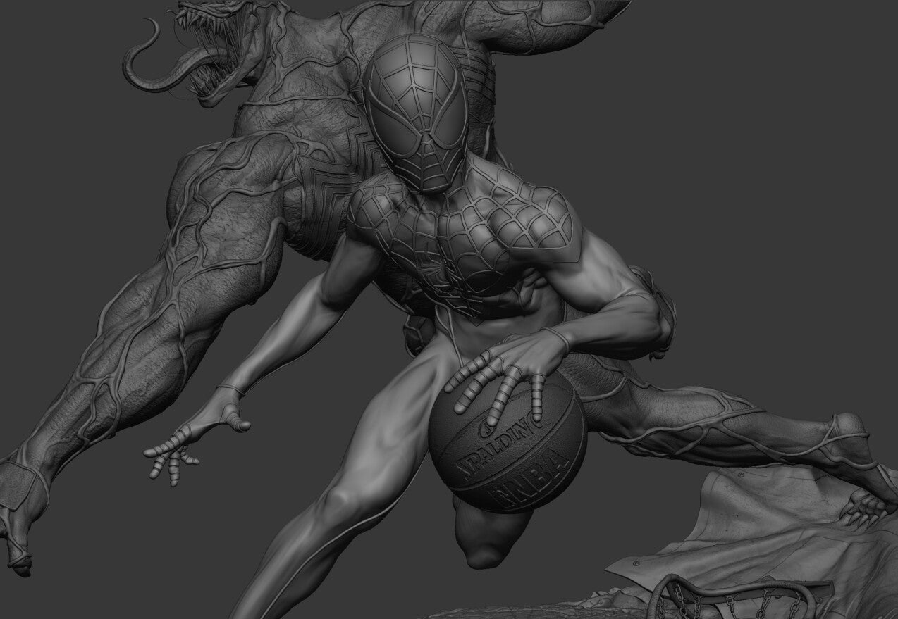 1:12 Super Powered 1v1 | 3D Printed Resin Garage Kit Figure | CA 3D Studios