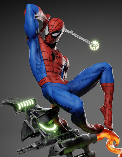1:12 Friendly Neighborhood Hero | 3D Printed Resin Garage Kit Figure | CA 3D Studios