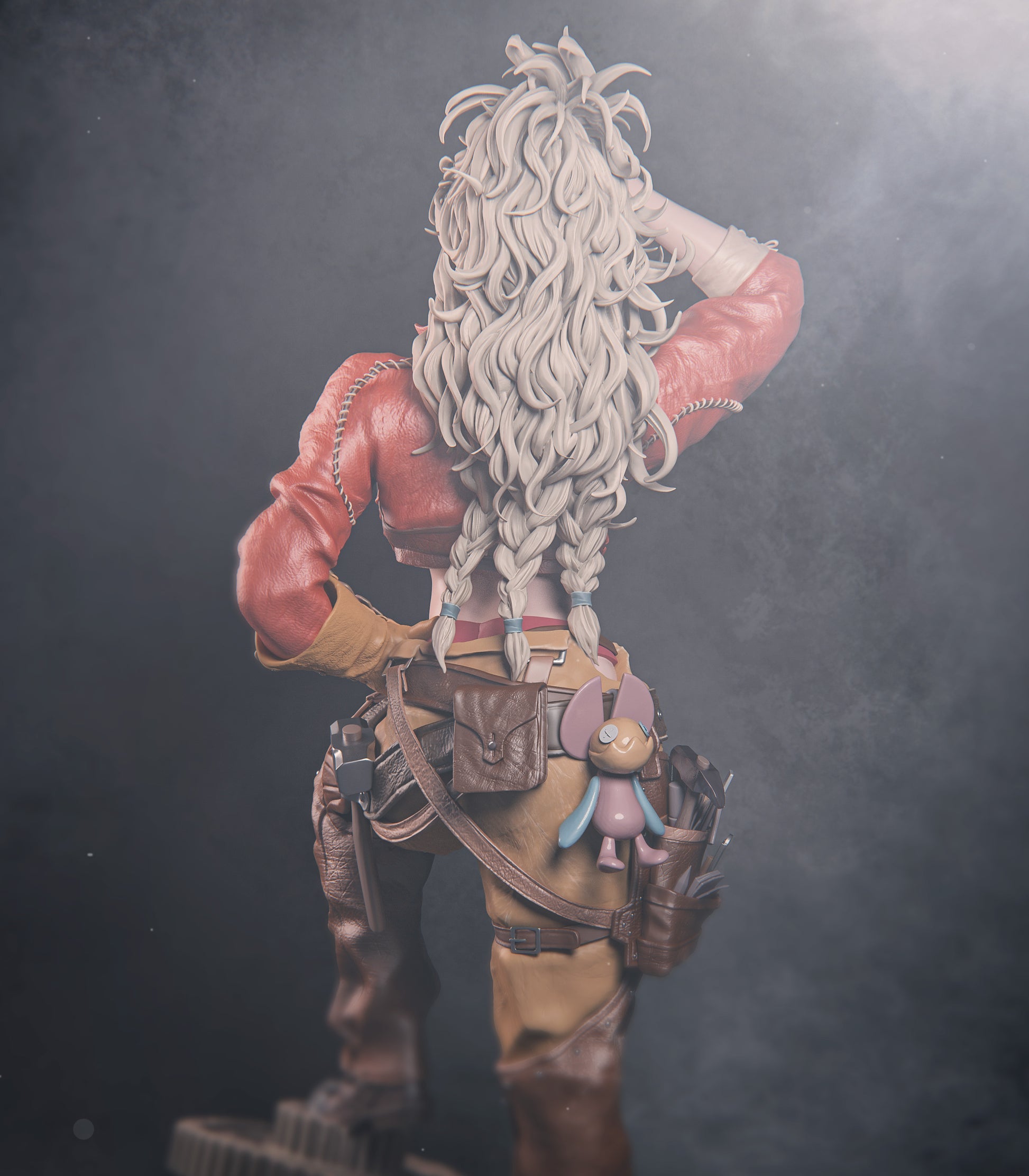 1:12 Warden of the Workshop | 3D Printed Resin Garage Kit Figure | CA 3D Studios