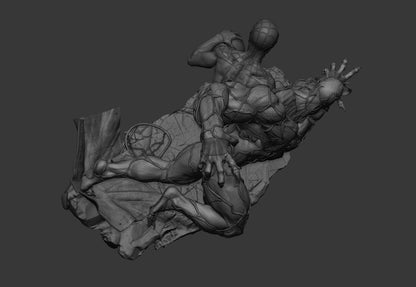 1:12 Super Powered 1v1 | 3D Printed Resin Garage Kit Figure | CA 3D Studios