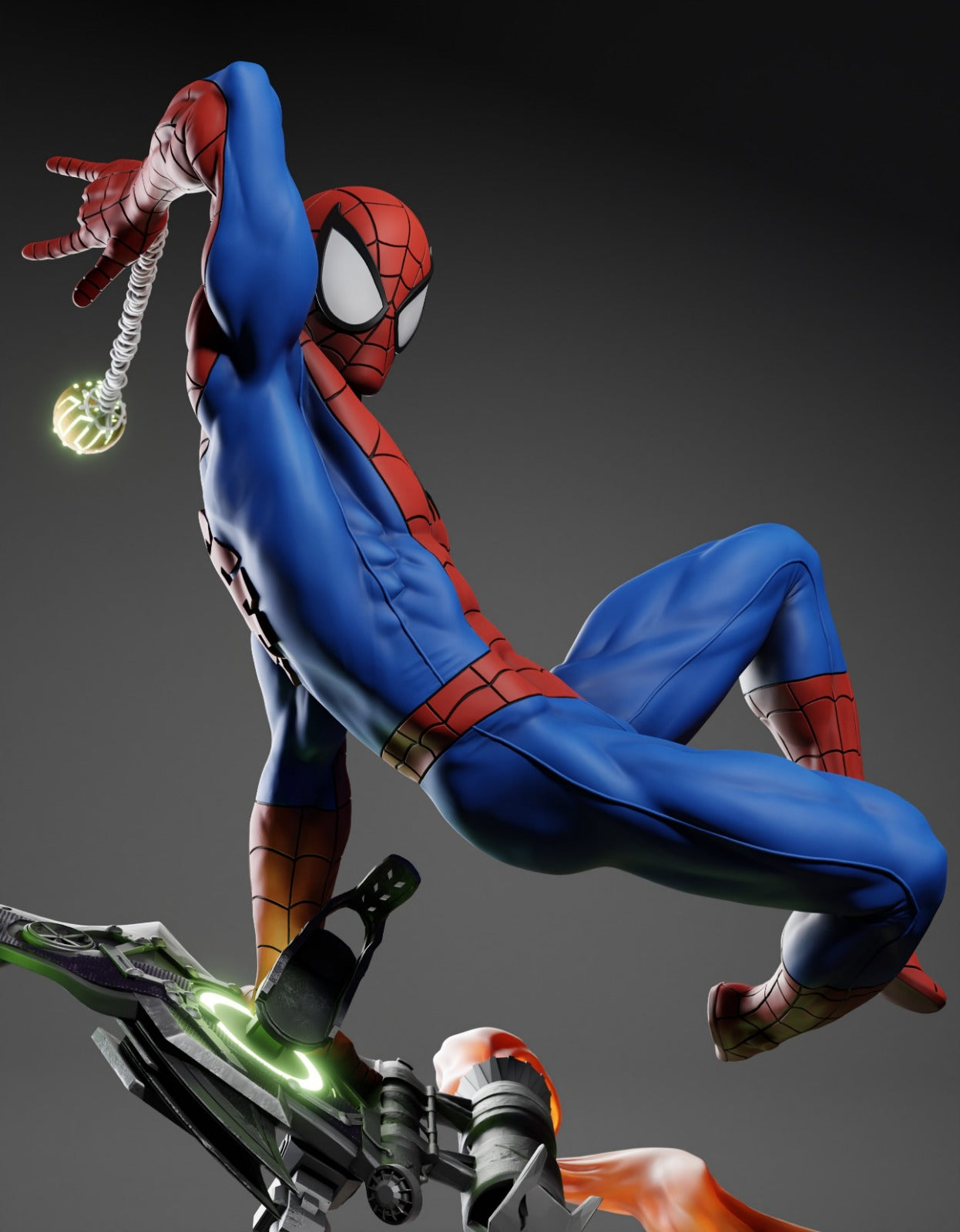 1:12 Friendly Neighborhood Hero | 3D Printed Resin Garage Kit Figure | CA 3D Studios