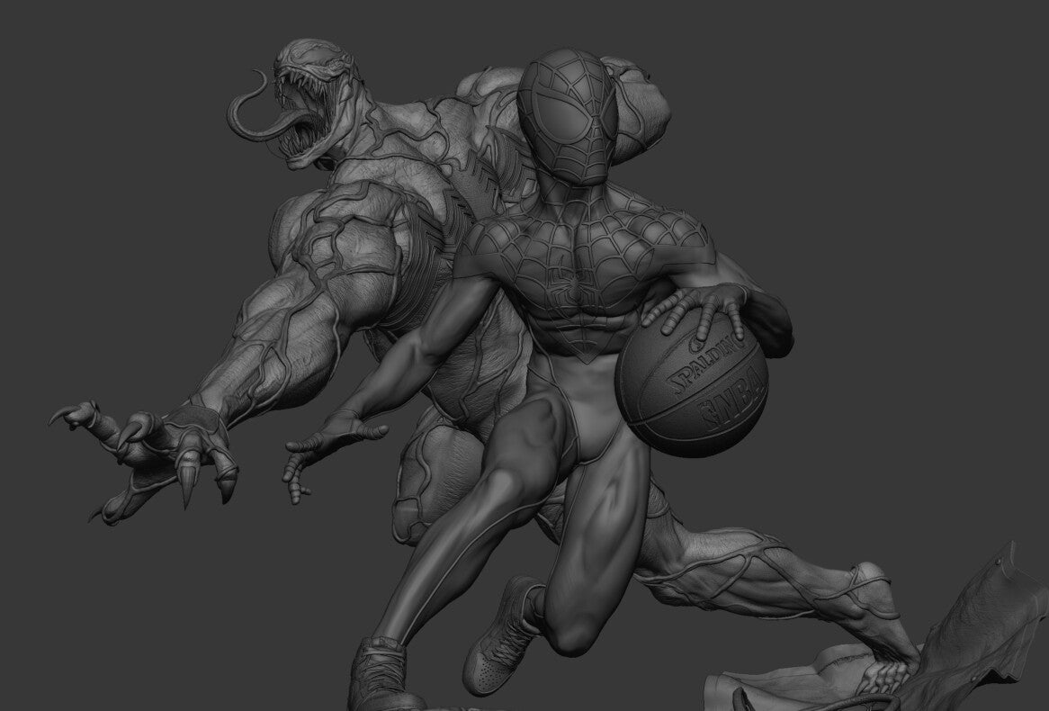 1:12 Super Powered 1v1 | 3D Printed Resin Garage Kit Figure | CA 3D Studios