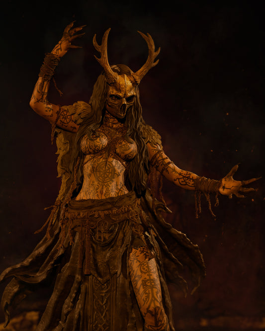 1:12 La Gran Matriarca del Inframundo | Figura en kit de resina impresa en 3D | CA 3D Studios