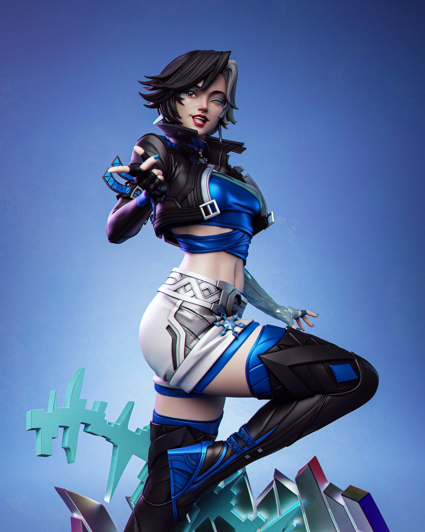 1:12 Cryo Virtuoso | 3D Printed Resin Garage Kit Figure | CA 3D Studios