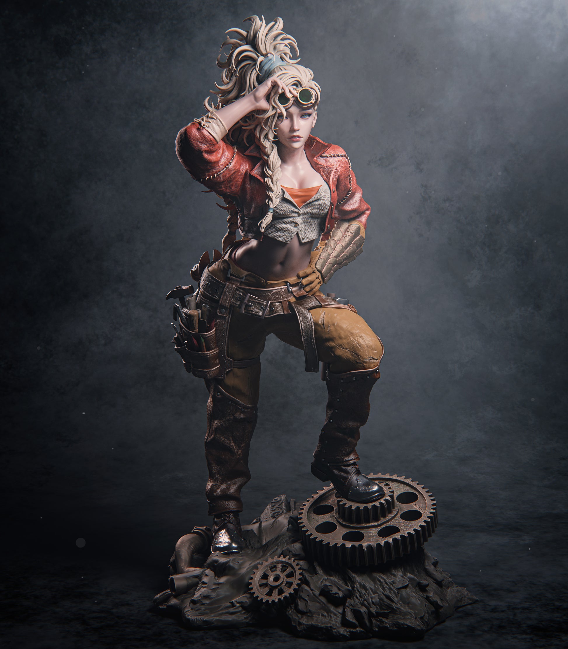 1:12 Warden of the Workshop | 3D Printed Resin Garage Kit Figure | CA 3D Studios