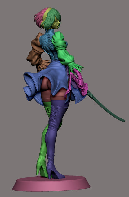 1:12 Soldier Android | Resin Garage Kit Figure Game Fan Art | CA 3D Studios