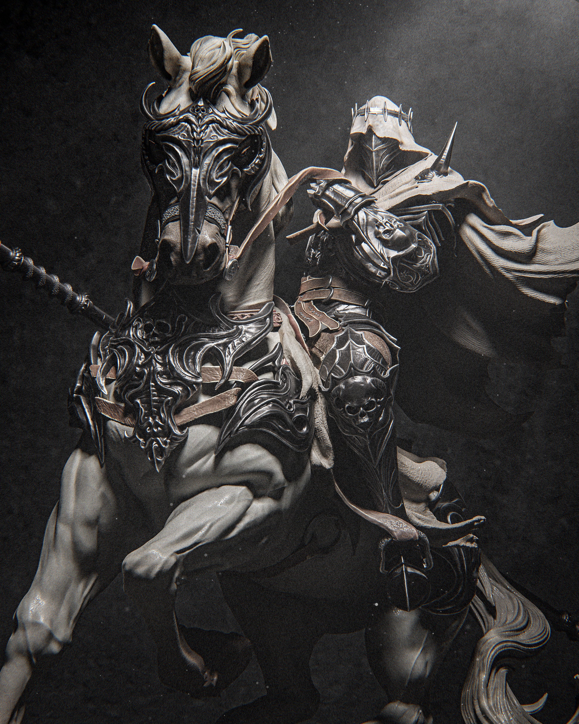 1:12 Knight Dareios | 3D Printed Resin Garage Kit Figure | CA 3D Studios