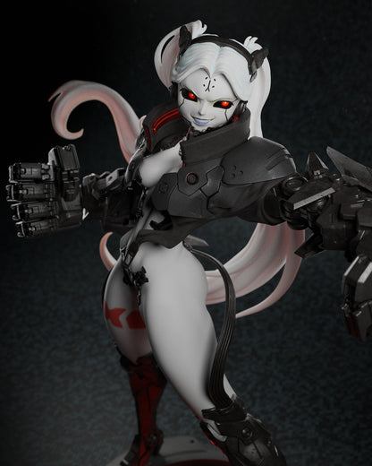 1:12 Cyberpunk Smasher | 3D Printed Resin Garage Kit Figure | CA 3D Studios