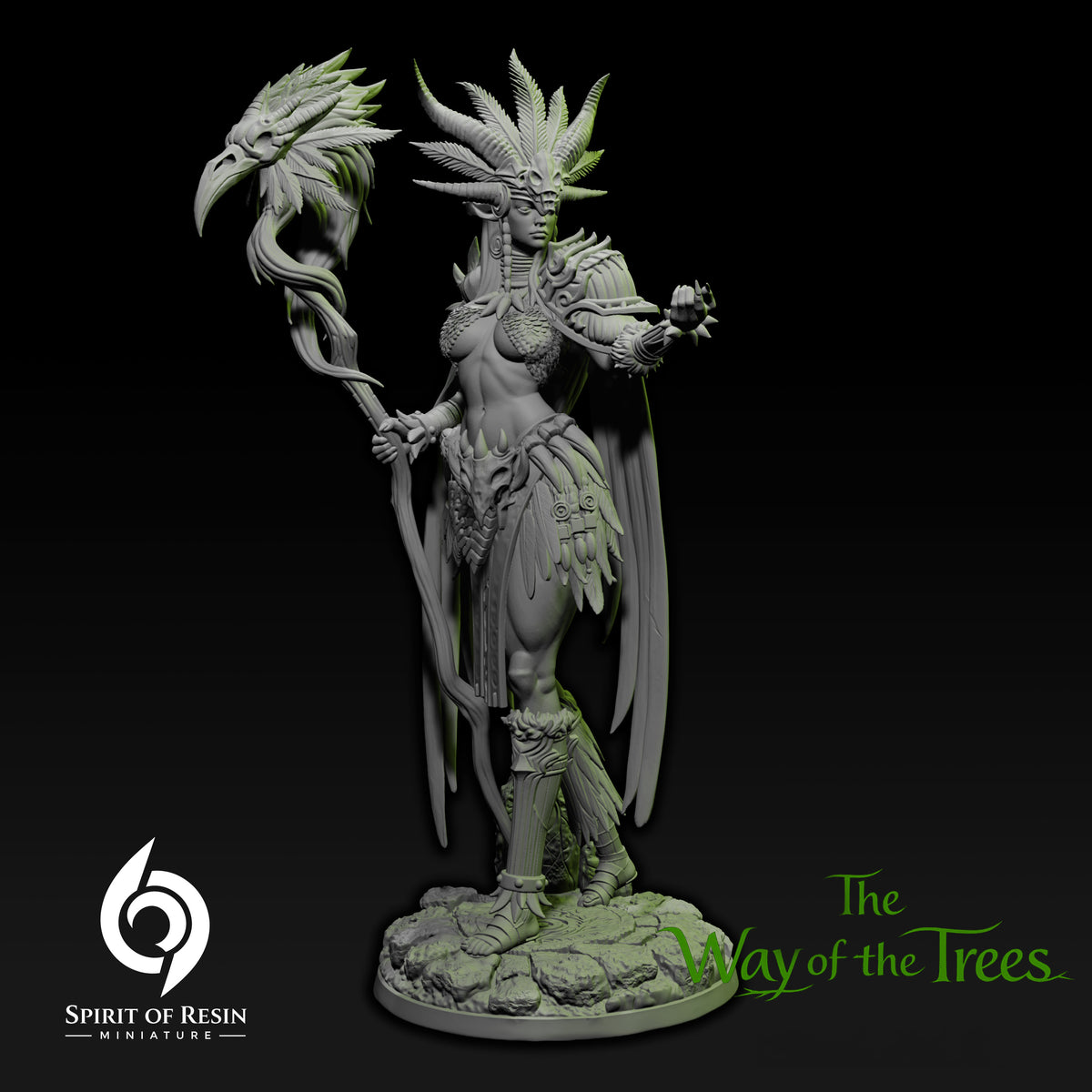 Arteza Queen Shaman | Spirit of Resin Miniatures