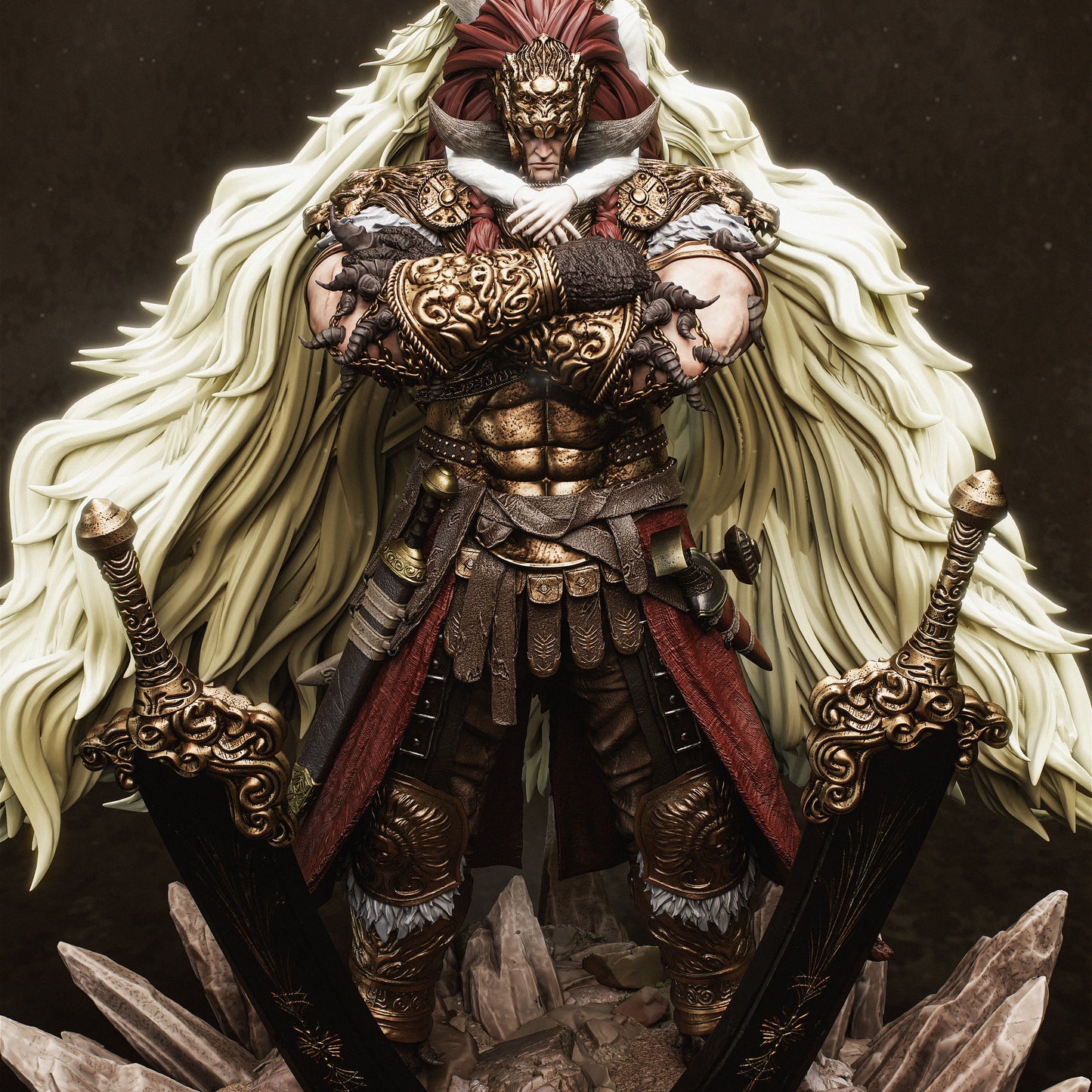 1:12 Chosen Protector | 3D Printed Resin Garage Kit Figure | CA 3D Studios