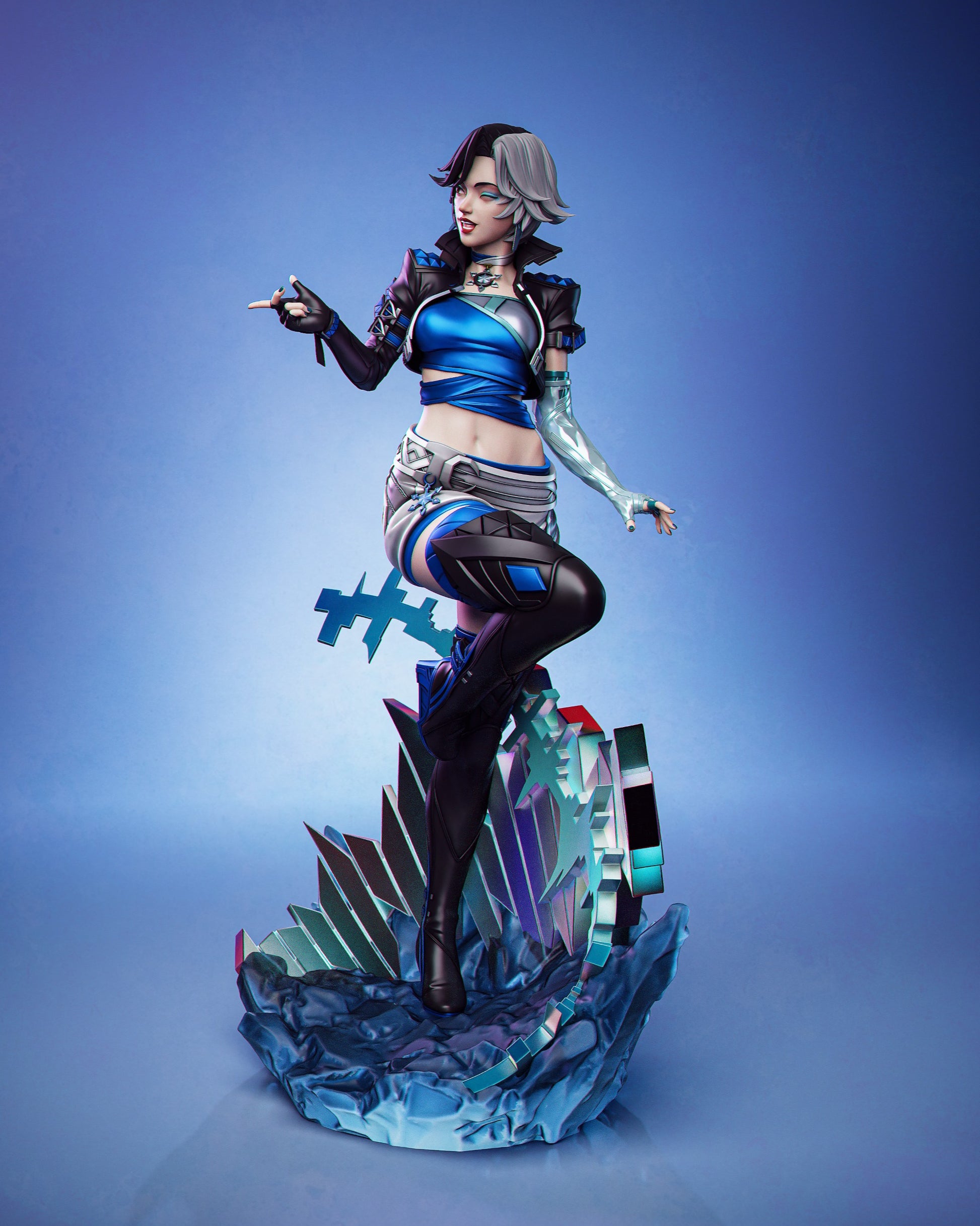 1:12 Cryo Virtuoso | 3D Printed Resin Garage Kit Figure | CA 3D Studios