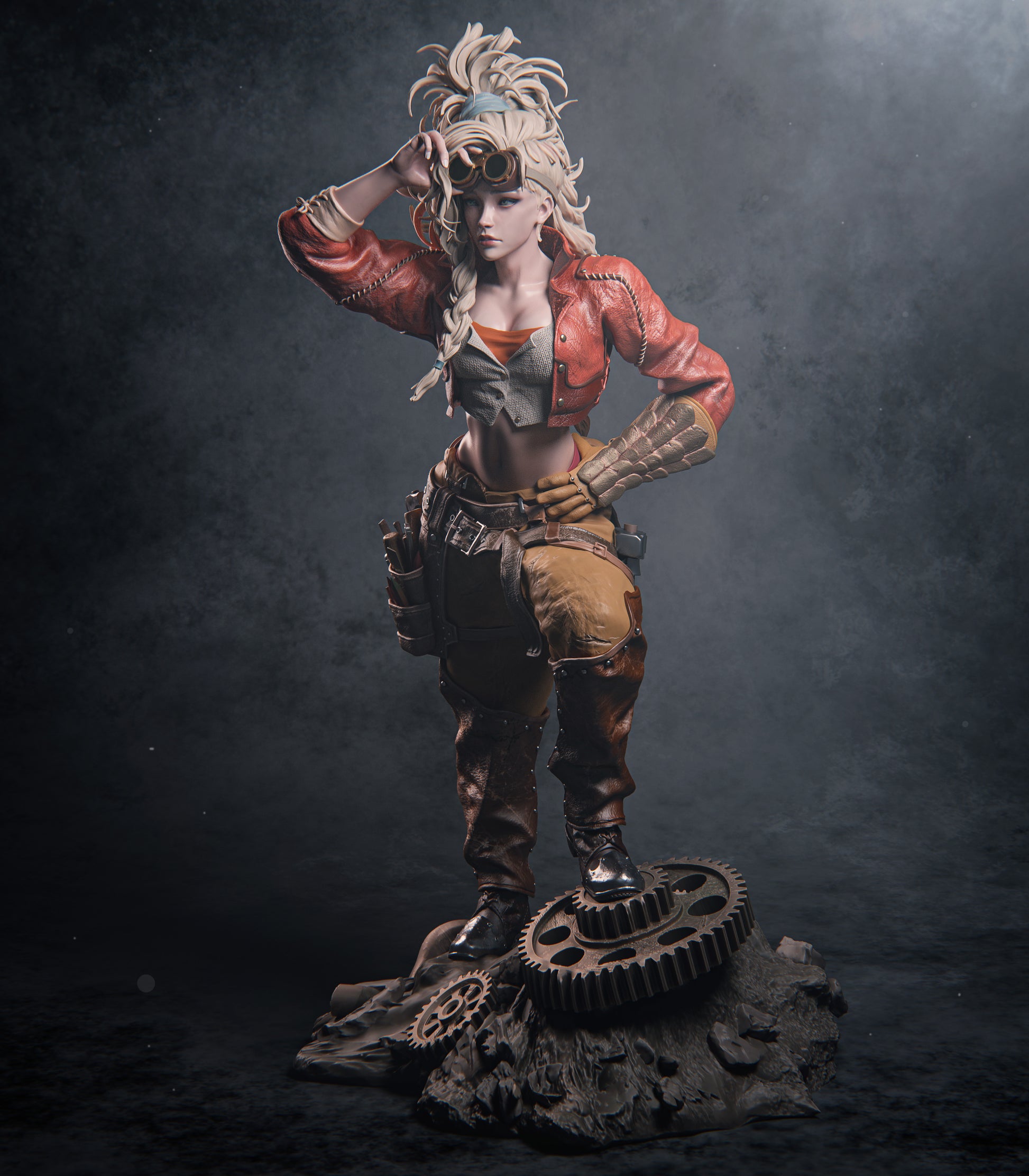 1:12 Warden of the Workshop | 3D Printed Resin Garage Kit Figure | CA 3D Studios